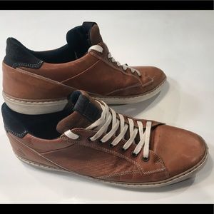 Bull Boxer Mordecai Tan Leather Shoes / Sneakers